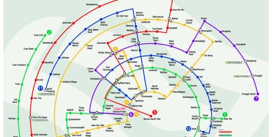 МРТ лінія карце Малайзіі